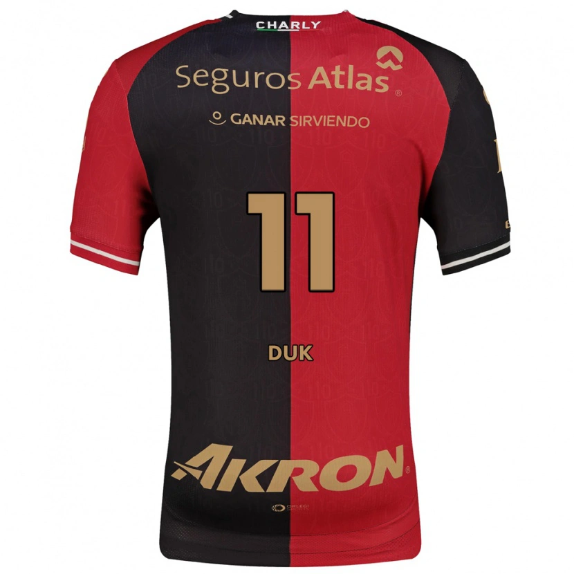 Danxen Men Duk #11 Red Black Brown Home Jersey 2026/27 T-Shirt