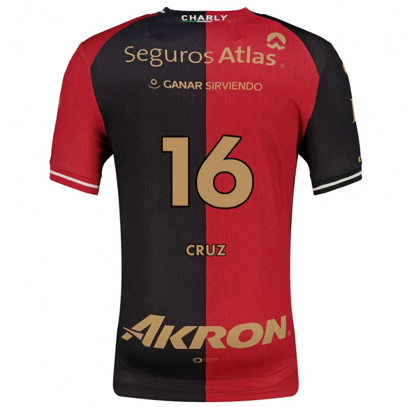 Danxen Men Daniela Cruz #16 Red Black Brown Home Jersey 2026/27 T-Shirt