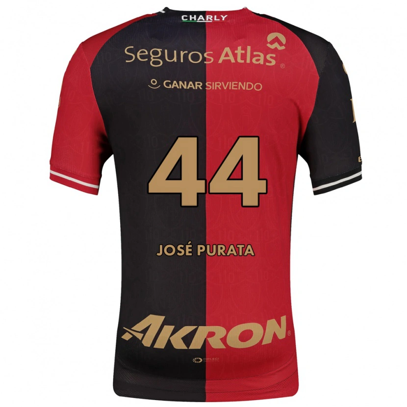 Danxen Men Juan José Purata #44 Red Black Brown Home Jersey 2026/27 T-Shirt