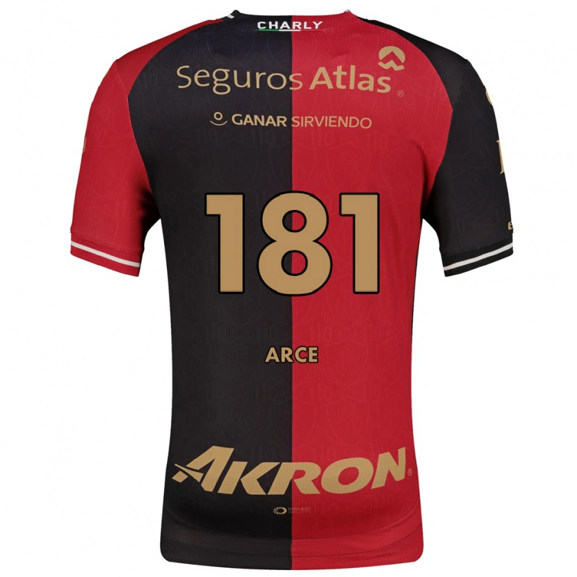 Danxen Men Edson Arce #181 Red Black Brown Home Jersey 2026/27 T-Shirt