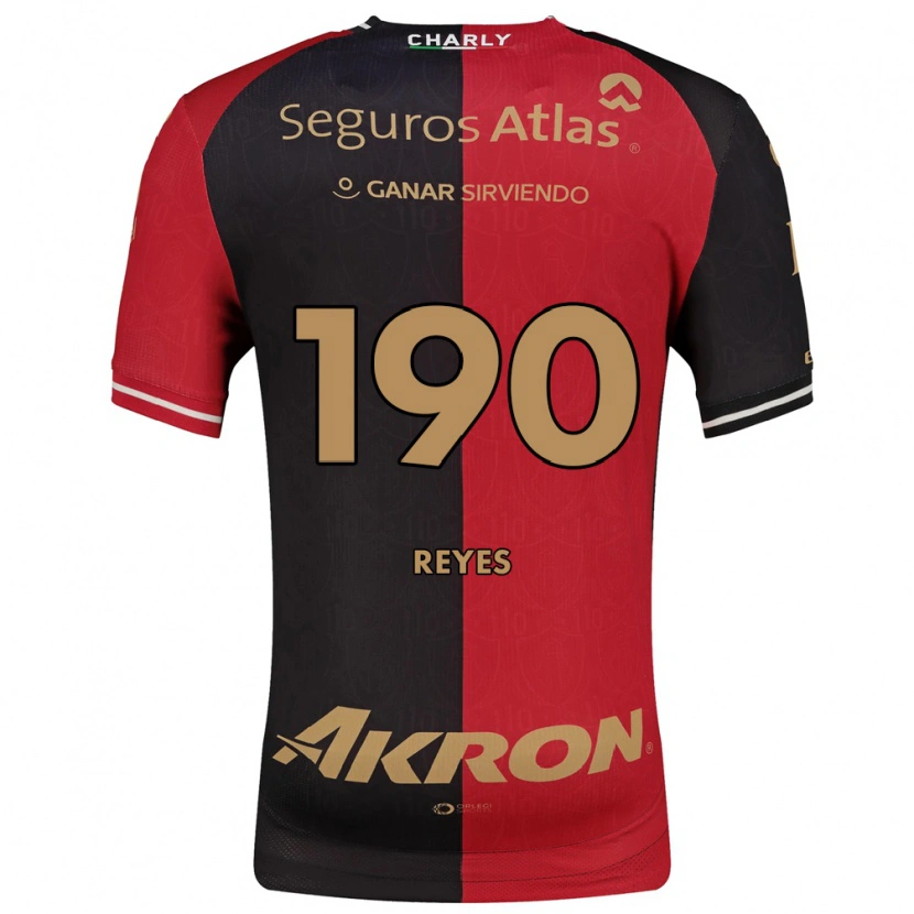 Danxen Men Óscar Reyes #190 Red Black Brown Home Jersey 2026/27 T-Shirt