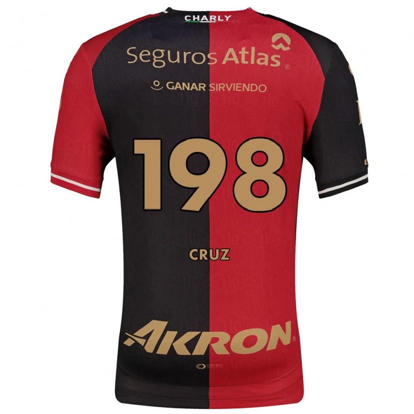Danxen Men Carlos Cruz #198 Red Black Brown Home Jersey 2026/27 T-Shirt