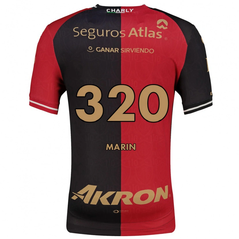 Danxen Men Donato Marín #320 Red Black Brown Home Jersey 2026/27 T-Shirt