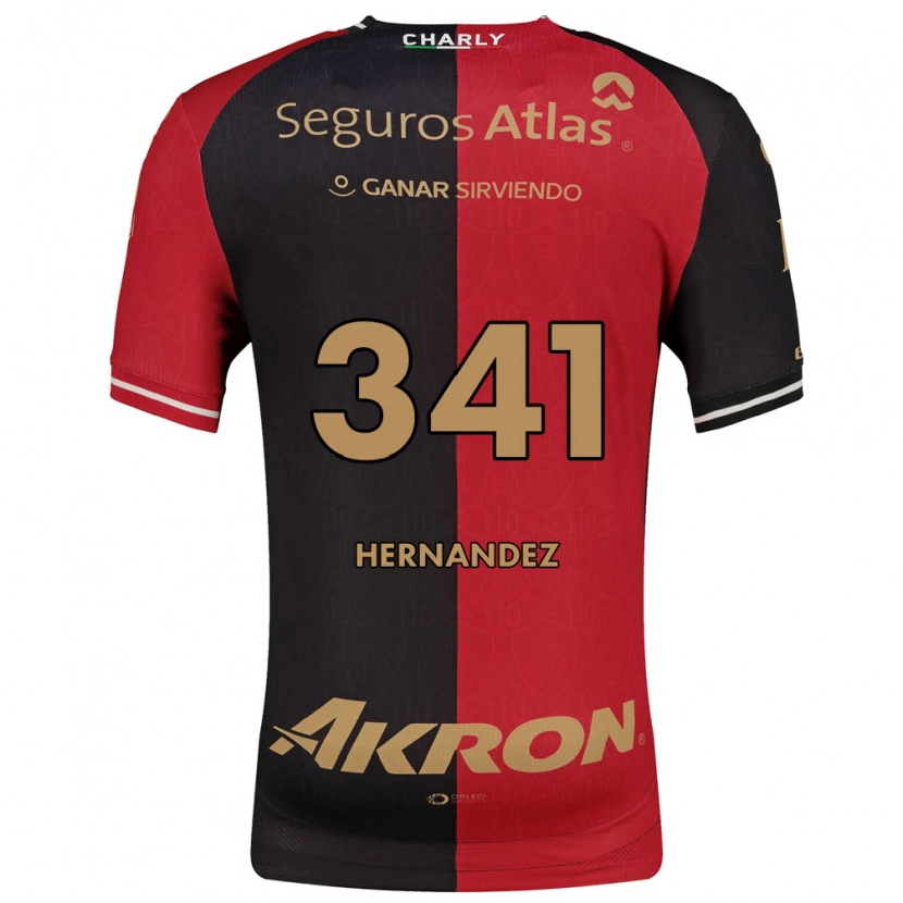 Danxen Men Leonardo Hernández #341 Red Black Brown Home Jersey 2026/27 T-Shirt