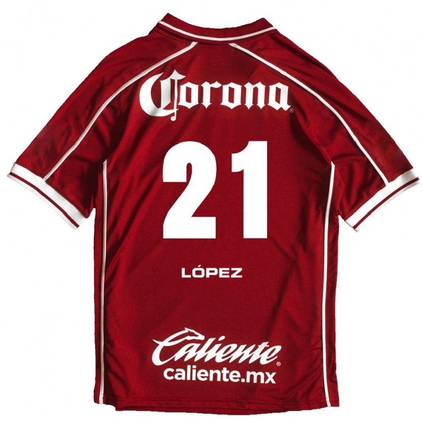 Danxen Men Iván López #21 White Red Home Jersey 2026/27 T-Shirt