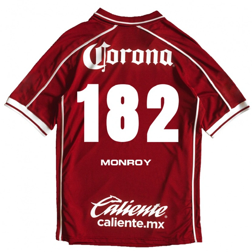 Danxen Men Brayan Monroy #182 White Red Home Jersey 2026/27 T-Shirt