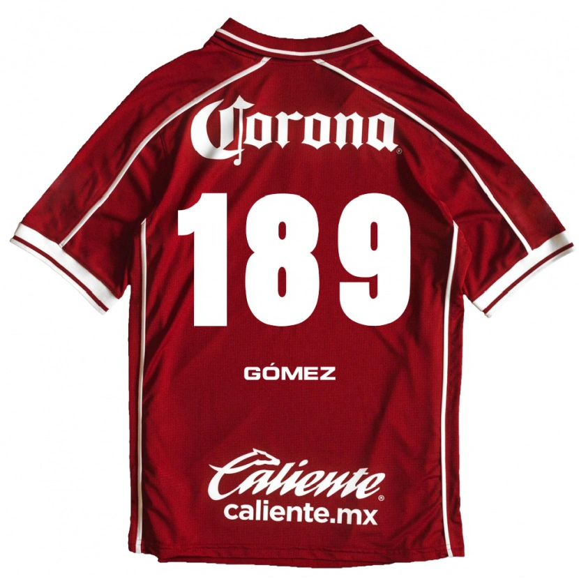 Danxen Men Enrique Gómez #189 White Red Home Jersey 2026/27 T-Shirt