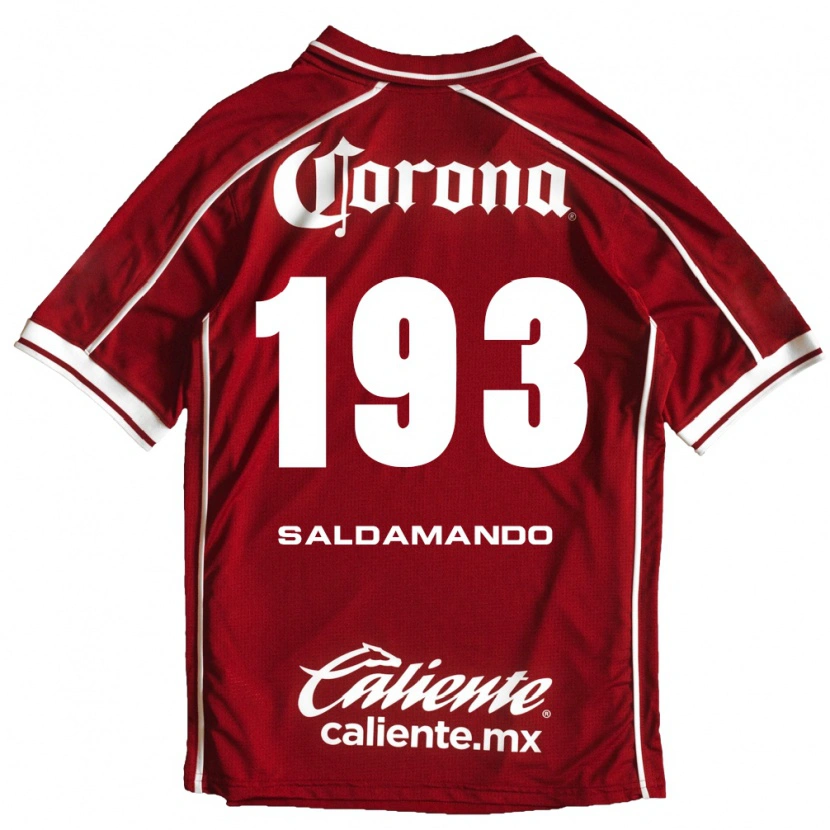Danxen Men José Saldamando #193 White Red Home Jersey 2026/27 T-Shirt