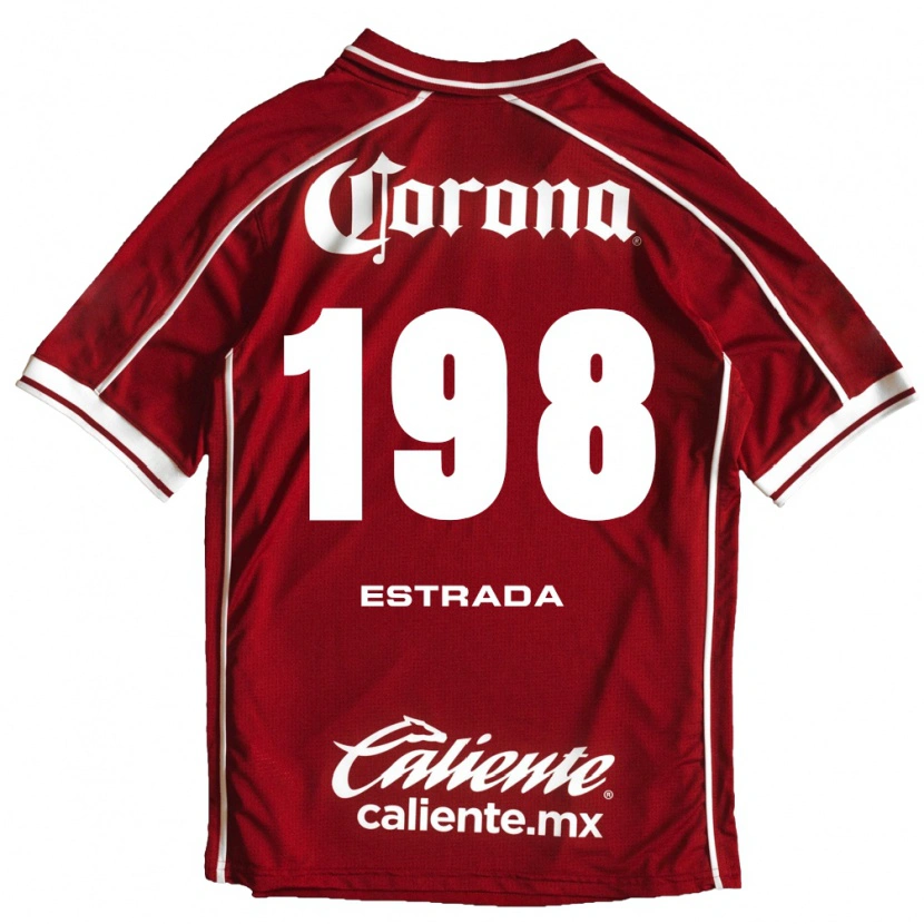 Danxen Men José Estrada #198 White Red Home Jersey 2026/27 T-Shirt
