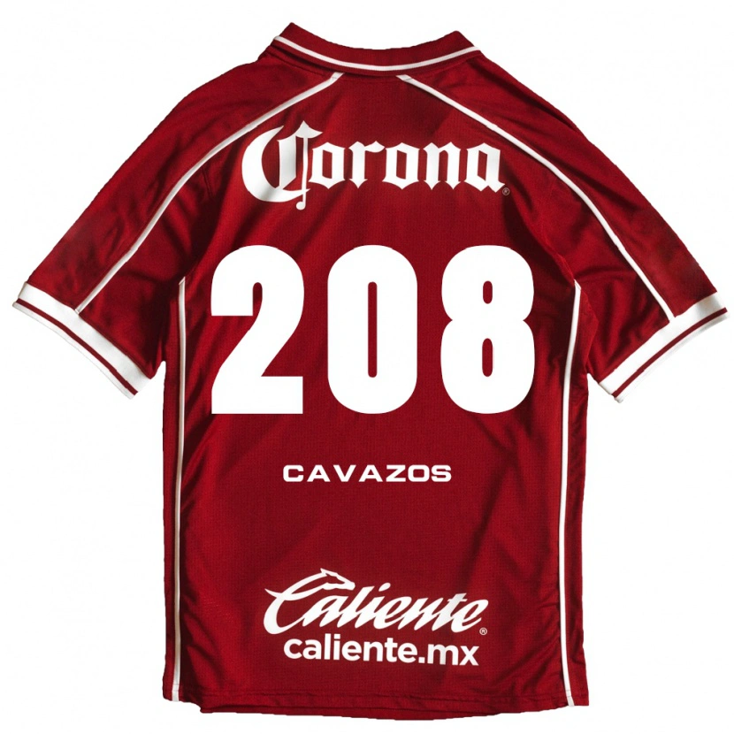 Danxen Men Raymundo Cavazos #208 White Red Home Jersey 2026/27 T-Shirt