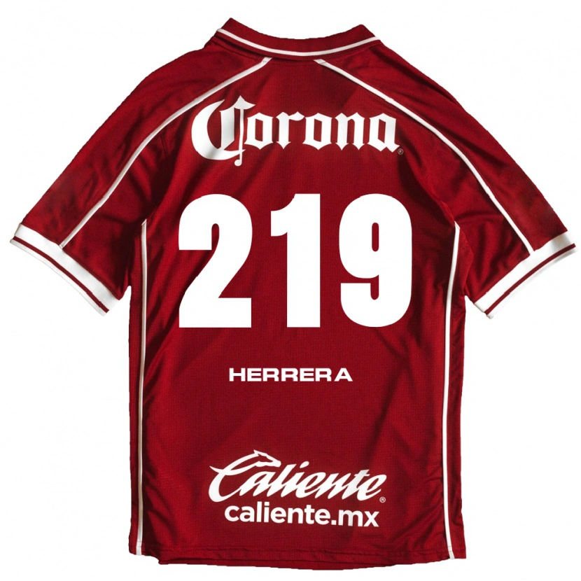 Danxen Men Emilio Herrera #219 White Red Home Jersey 2026/27 T-Shirt