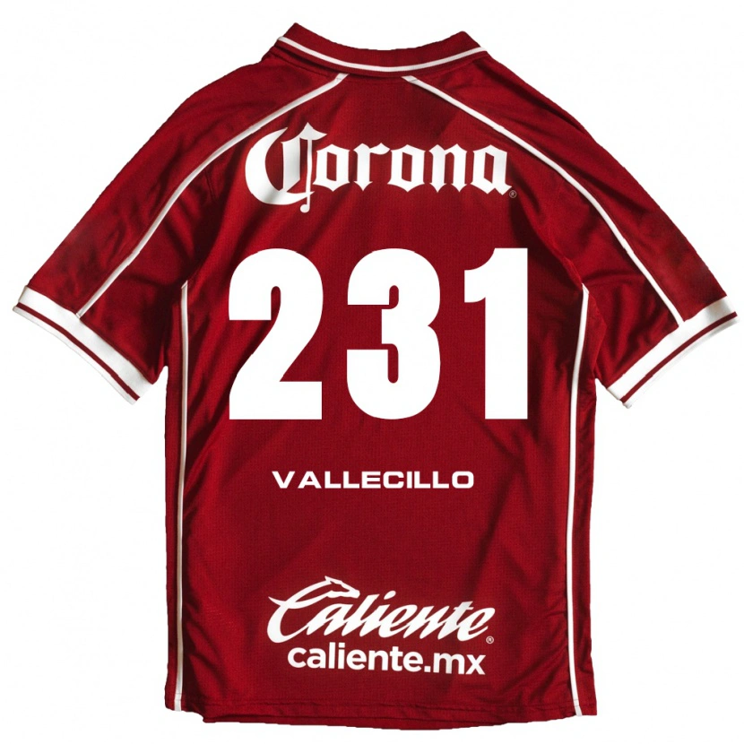 Danxen Men Agustín Vallecillo #231 White Red Home Jersey 2026/27 T-Shirt