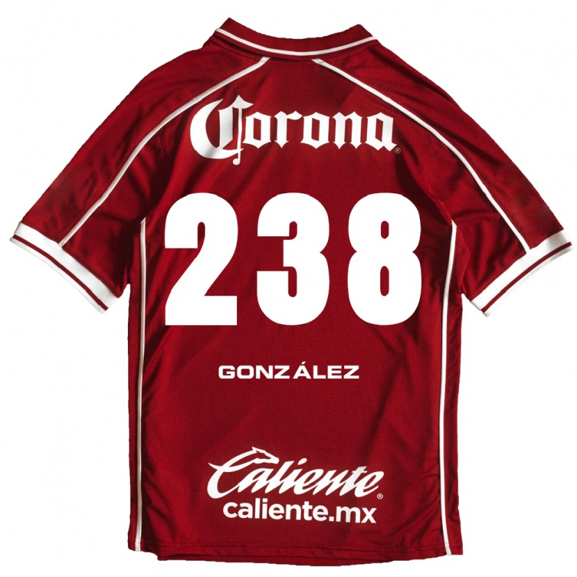 Danxen Men Geovani González #238 White Red Home Jersey 2026/27 T-Shirt