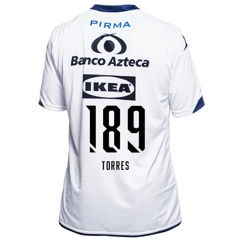 Danxen Men Dylan Torres #189 White Black Blue Home Jersey 2026/27 T-Shirt