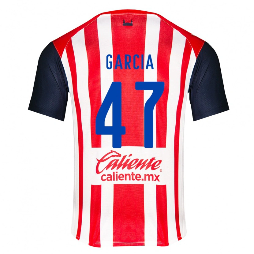 Danxen Men Gael García #47 Red Black White Home Jersey 2026/27 T-Shirt