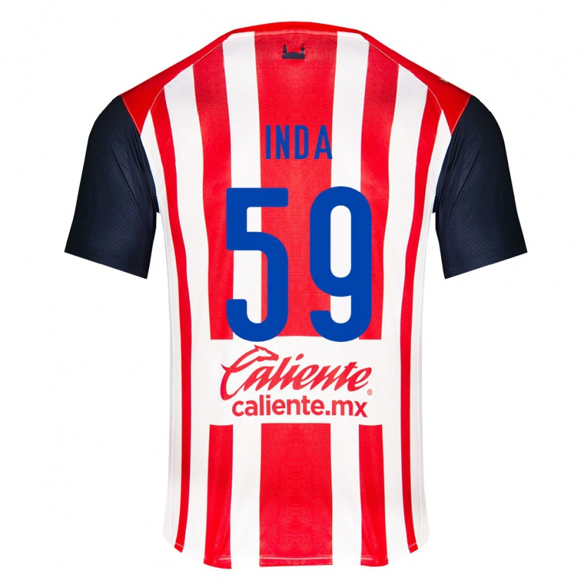 Danxen Men Samir Inda #59 Red Black White Home Jersey 2026/27 T-Shirt