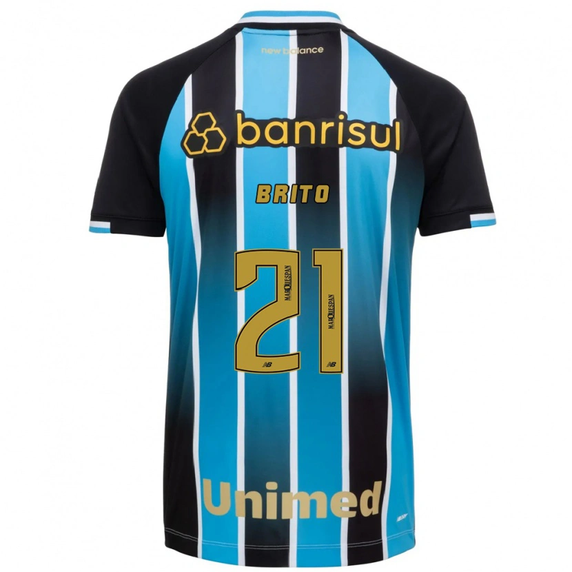 Danxen Men Brito #21 Blue Brown Black Home Jersey 2026/27 T-Shirt