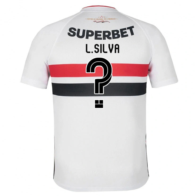 Danxen Men Luan Silva #0 White Red Black Home Jersey 2026/27 T-Shirt