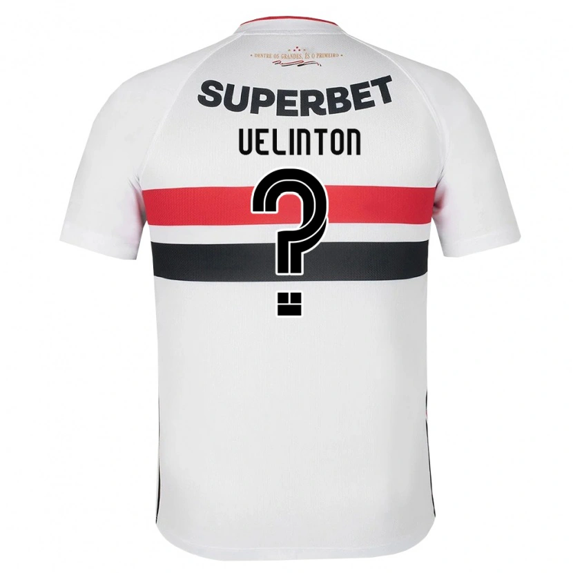 Danxen Men Uelinton Joaquim Dos Santos Junior #0 White Red Black Home Jersey 2026/27 T-Shirt
