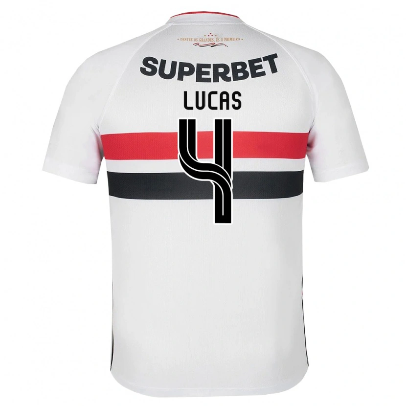 Danxen Men Lysander Lucas #4 White Red Black Home Jersey 2026/27 T-Shirt
