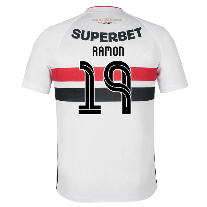 Danxen Men Lucas Ramon #19 White Red Black Home Jersey 2026/27 T-Shirt