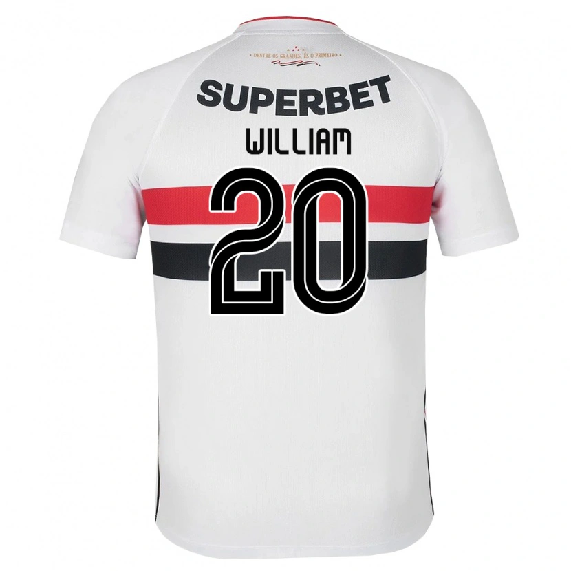 Danxen Men Robert William #20 White Red Black Home Jersey 2026/27 T-Shirt
