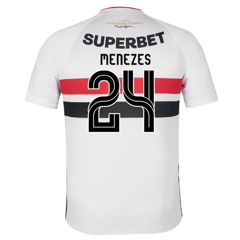 Danxen Men Matheus Menezes #24 White Red Black Home Jersey 2026/27 T-Shirt