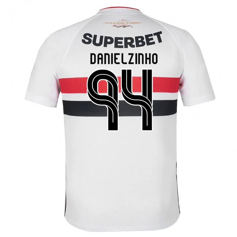 Danxen Men Danielzinho #94 White Red Black Home Jersey 2026/27 T-Shirt
