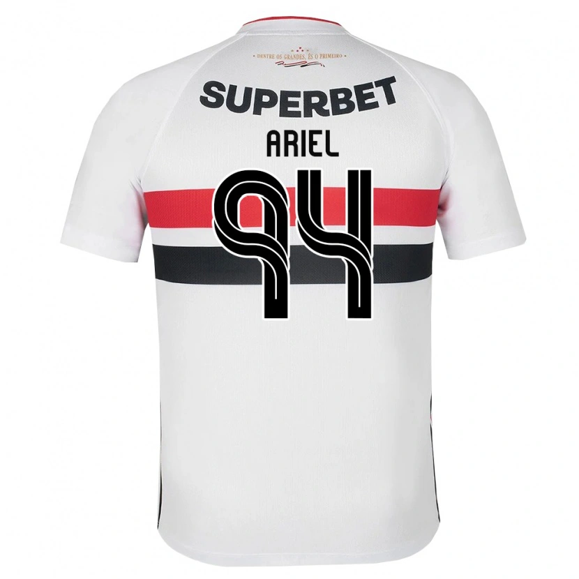 Danxen Men Ariel #94 White Red Black Home Jersey 2026/27 T-Shirt