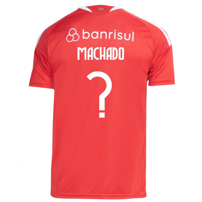 Danxen Men Édson Machado #0 Red White Home Jersey 2026/27 T-Shirt
