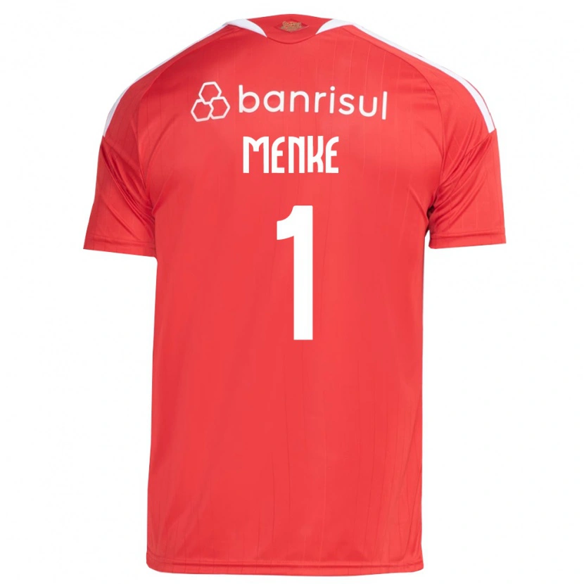 Danxen Men Henrique Menke #1 Red White Home Jersey 2026/27 T-Shirt