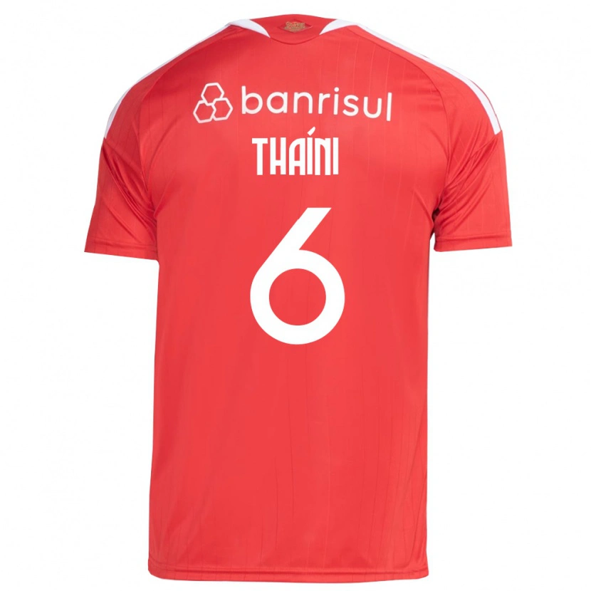 Danxen Men Thaíni #6 Red White Home Jersey 2026/27 T-Shirt
