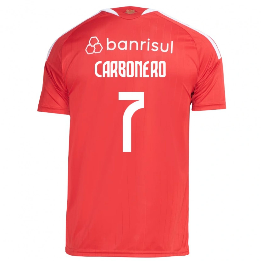 Danxen Men Johan Carbonero #7 Red White Home Jersey 2026/27 T-Shirt