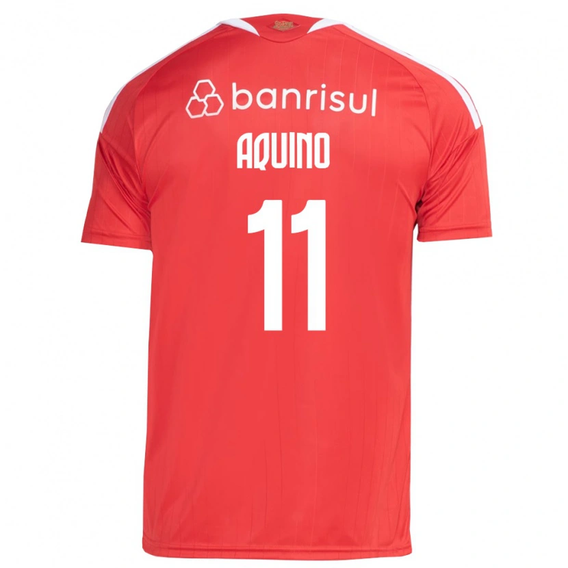 Danxen Men Belén Aquino #11 Red White Home Jersey 2026/27 T-Shirt