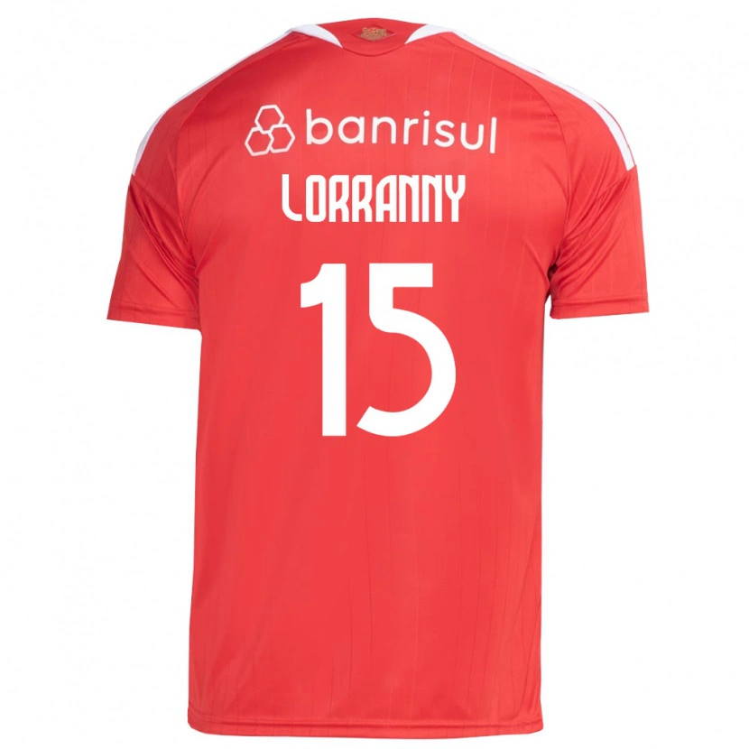Danxen Men Lorranny #15 Red White Home Jersey 2026/27 T-Shirt