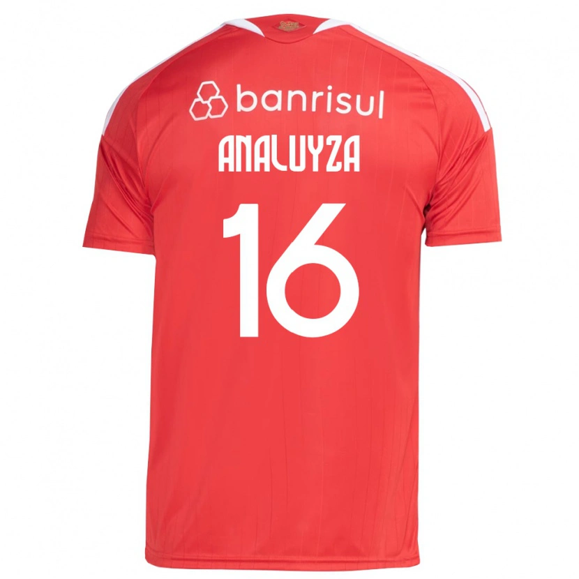Danxen Men Analuyza #16 Red White Home Jersey 2026/27 T-Shirt