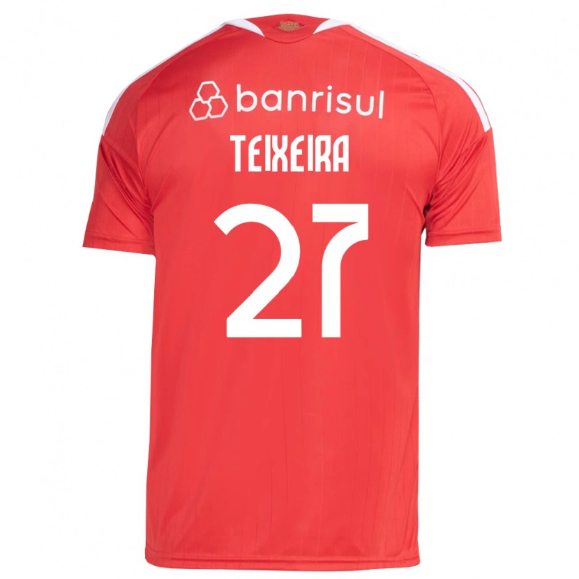 Danxen Men Danny Teixeira #27 Red White Home Jersey 2026/27 T-Shirt