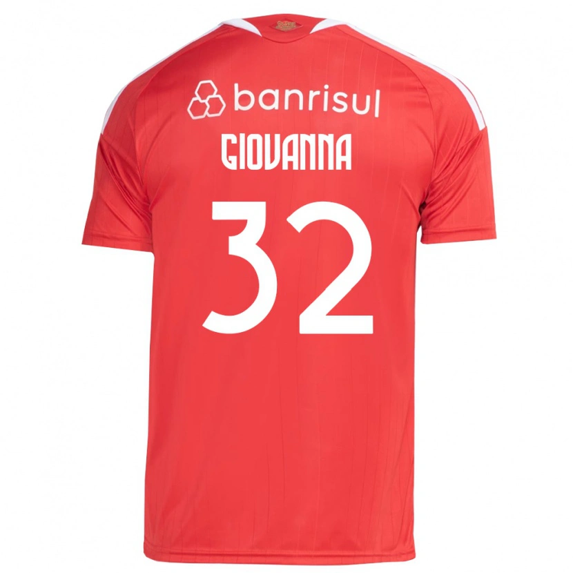 Danxen Men Giulia Giovanna #32 Red White Home Jersey 2026/27 T-Shirt