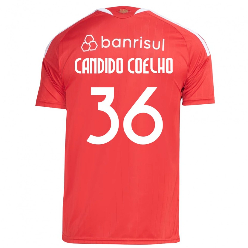 Danxen Men Richard Candido Coelho #36 Red White Home Jersey 2026/27 T-Shirt