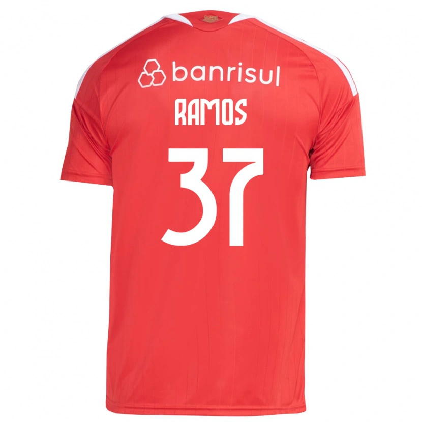 Danxen Men Lucas Ramos #37 Red White Home Jersey 2026/27 T-Shirt