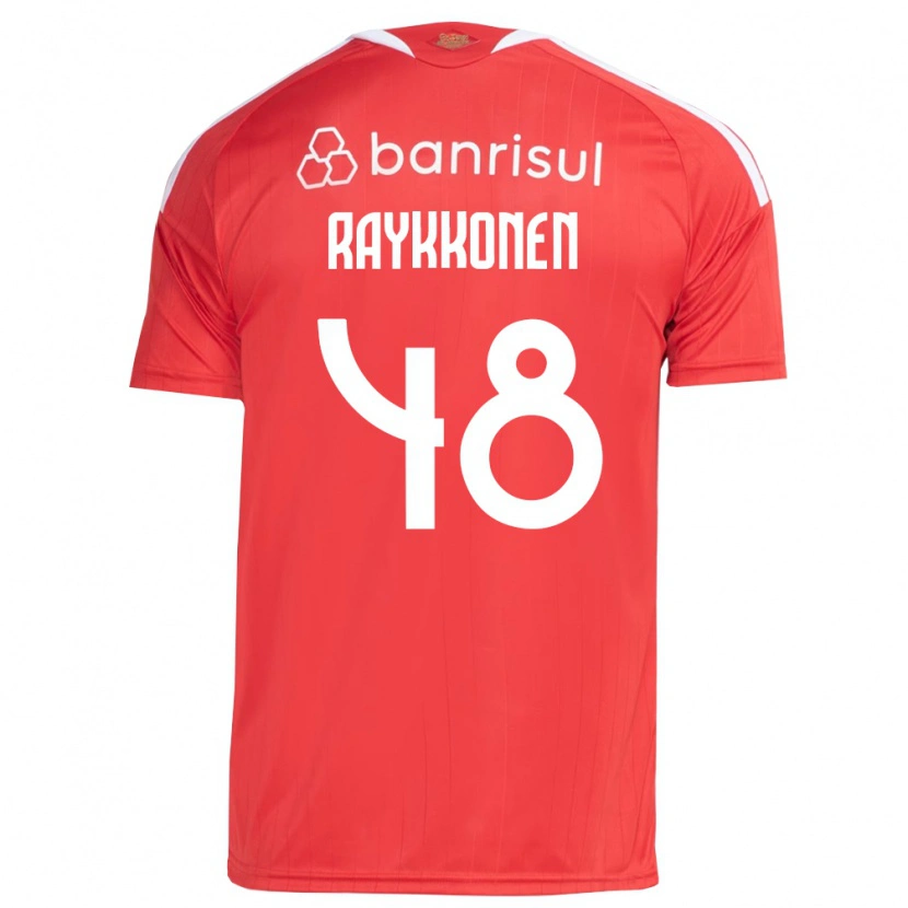 Danxen Men Raykkonen Pereira Soares #48 Red White Home Jersey 2026/27 T-Shirt