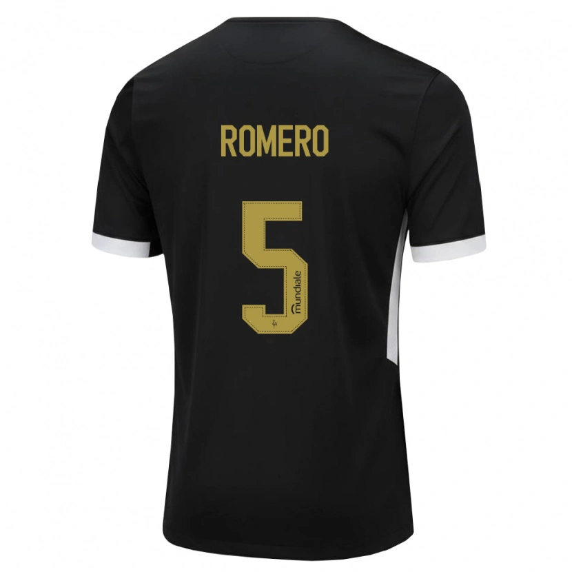 Danxen Men Mateus Romero #5 Black White Yellow Home Jersey 2026/27 T-Shirt