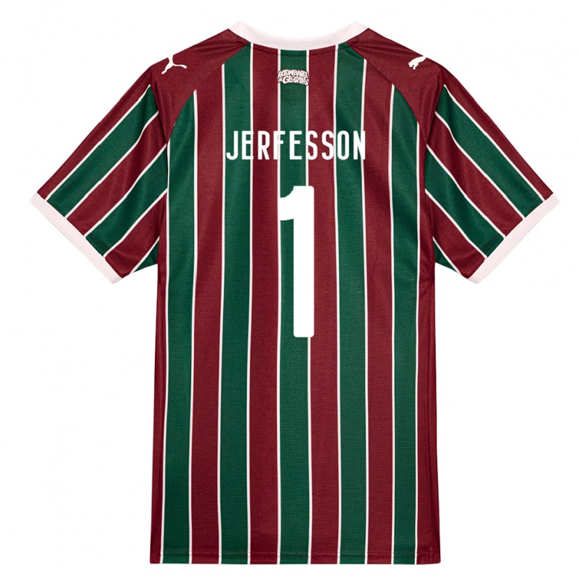 Danxen Men Jerfesson Rodrigues Santana #1 Green Burgundy White Home Jersey 2026/27 T-Shirt
