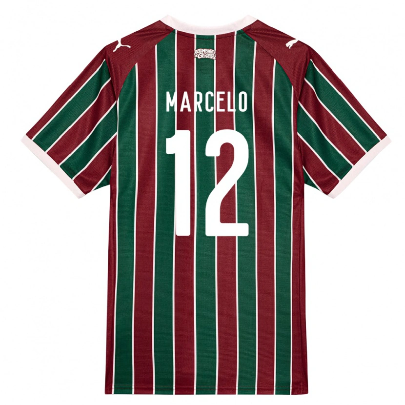Danxen Men Marcelo #12 Green Burgundy White Home Jersey 2026/27 T-Shirt