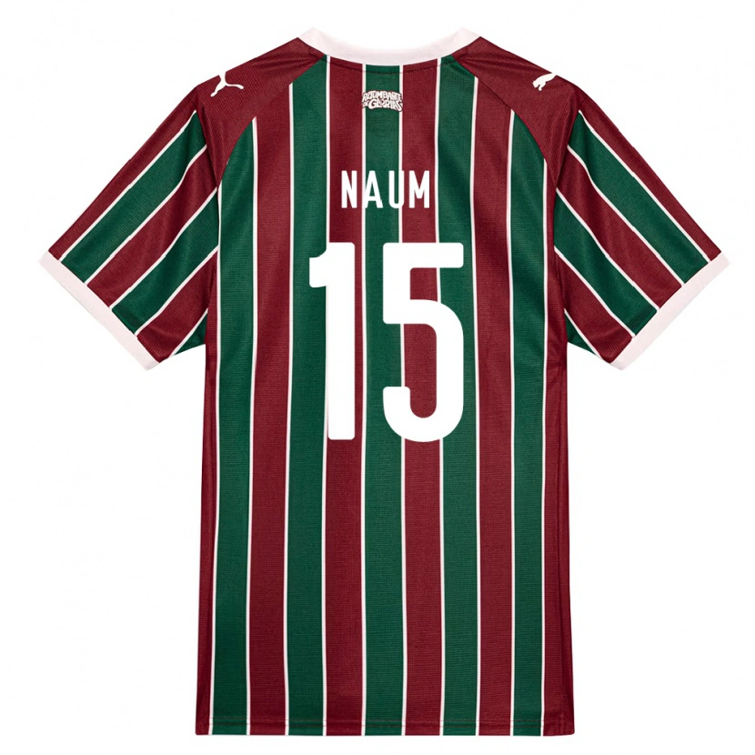 Danxen Men Jonas Naum #15 Green Burgundy White Home Jersey 2026/27 T-Shirt