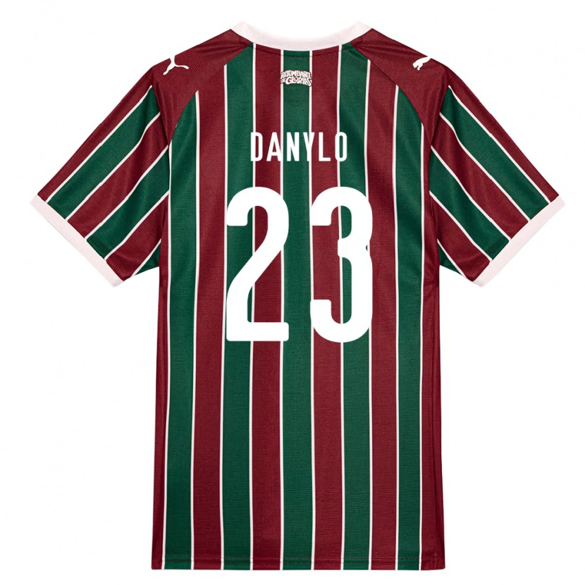 Danxen Men Danylo Do Amaral Barroso #23 Green Burgundy White Home Jersey 2026/27 T-Shirt