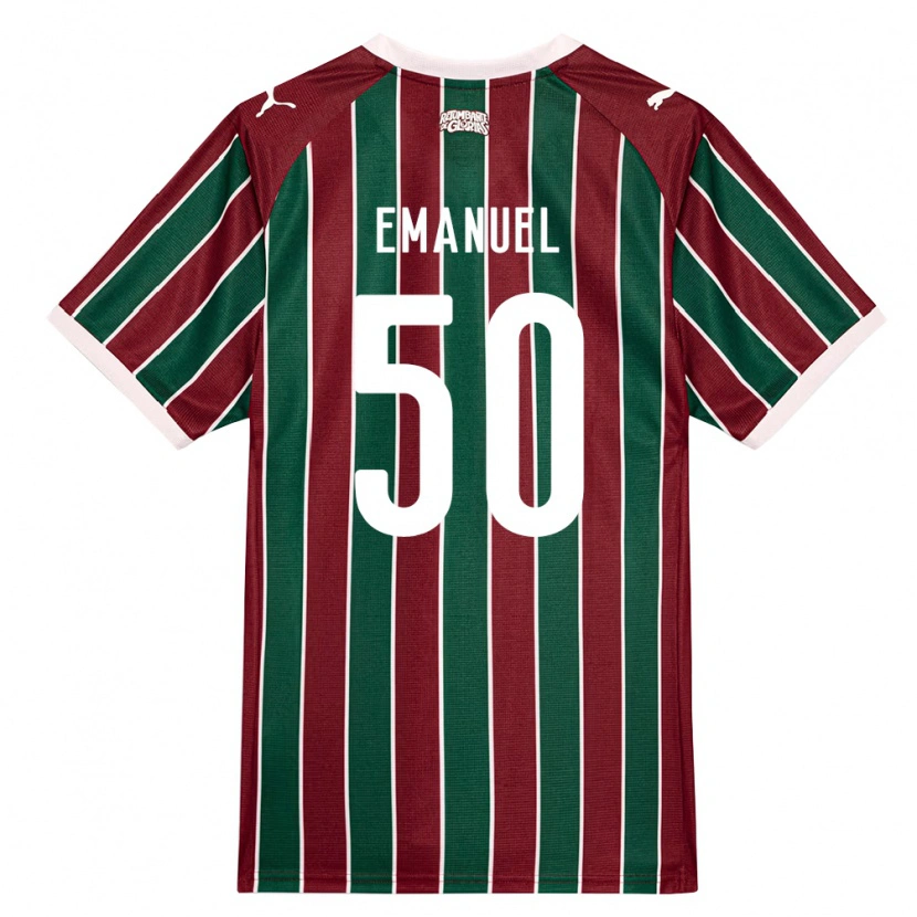 Danxen Men Lucas Emanuel #50 Green Burgundy White Home Jersey 2026/27 T-Shirt