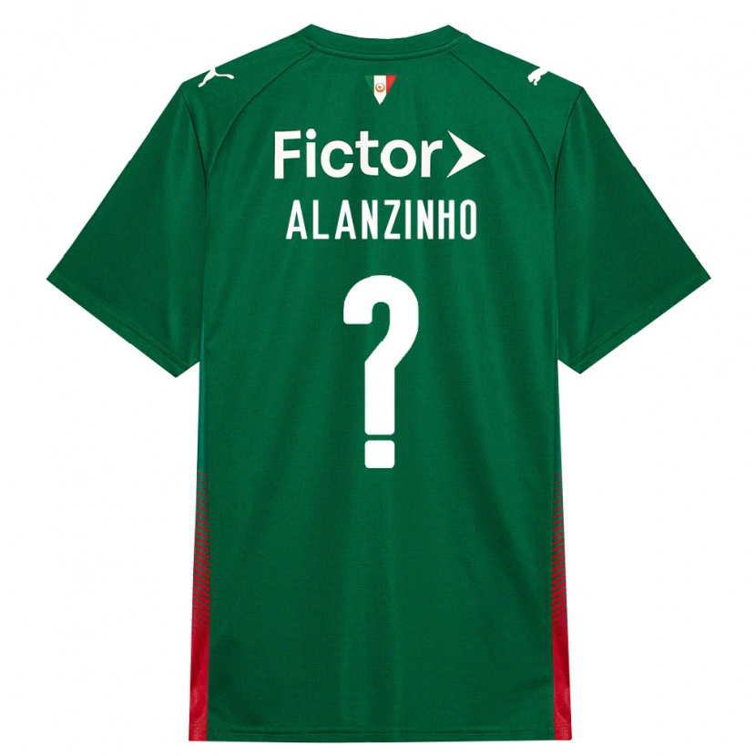 Danxen Men Alanzinho #0 Green Red White Home Jersey 2026/27 T-Shirt