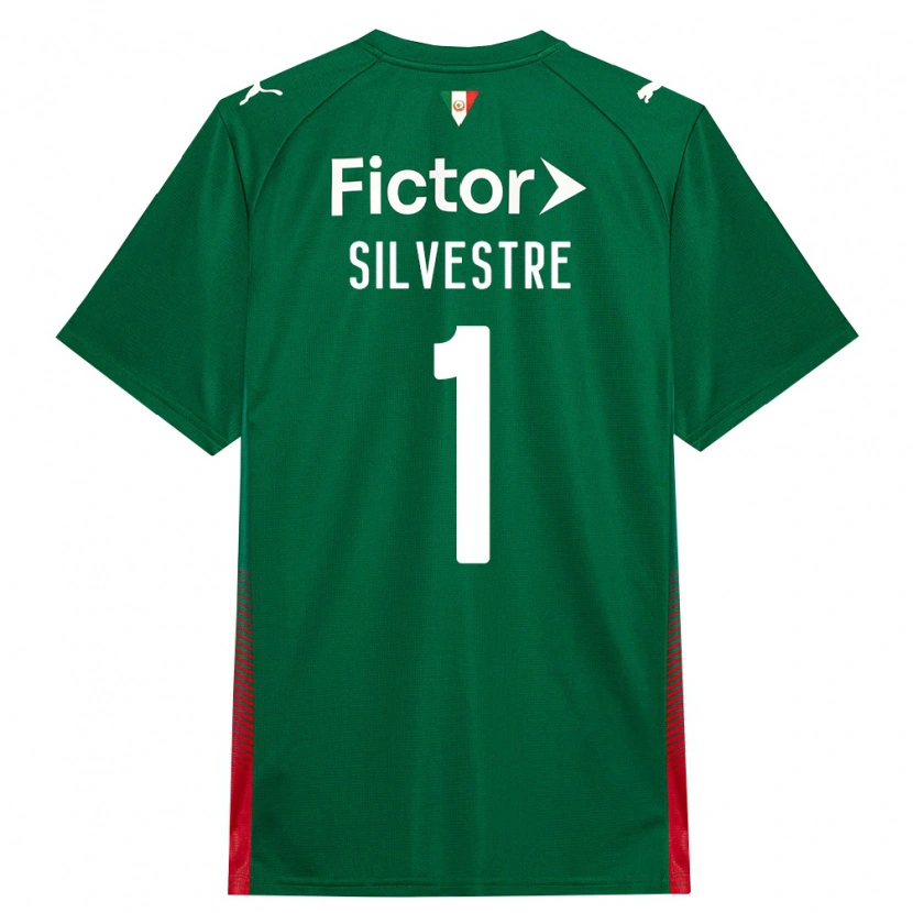 Danxen Men Vinicius Silvestre #1 Green Red White Home Jersey 2026/27 T-Shirt