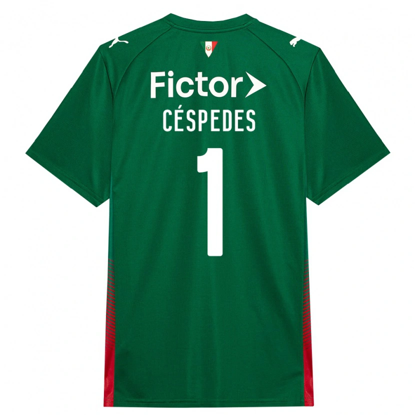 Danxen Men Antonio Céspedes #1 Green Red White Home Jersey 2026/27 T-Shirt